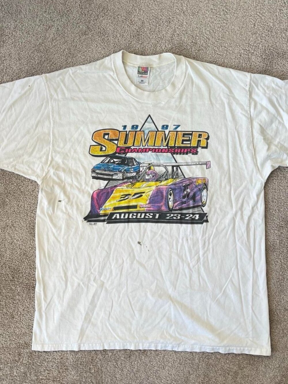 1997 SCCA Summer Championships Vintage Racing T Shirt Mens XL